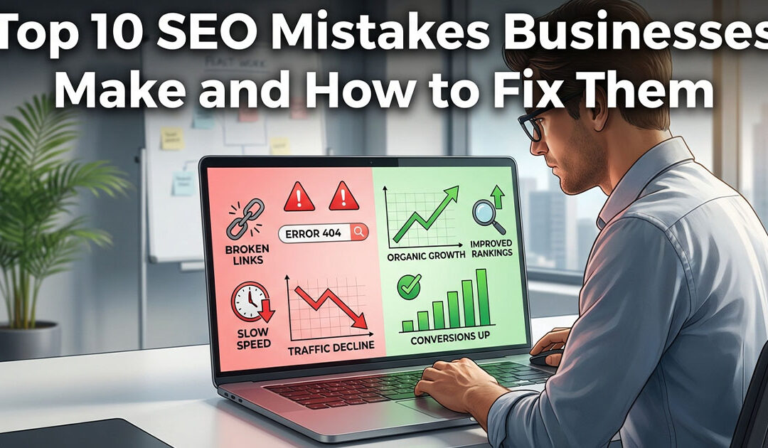 top 10 seo mistakes Businesses Make